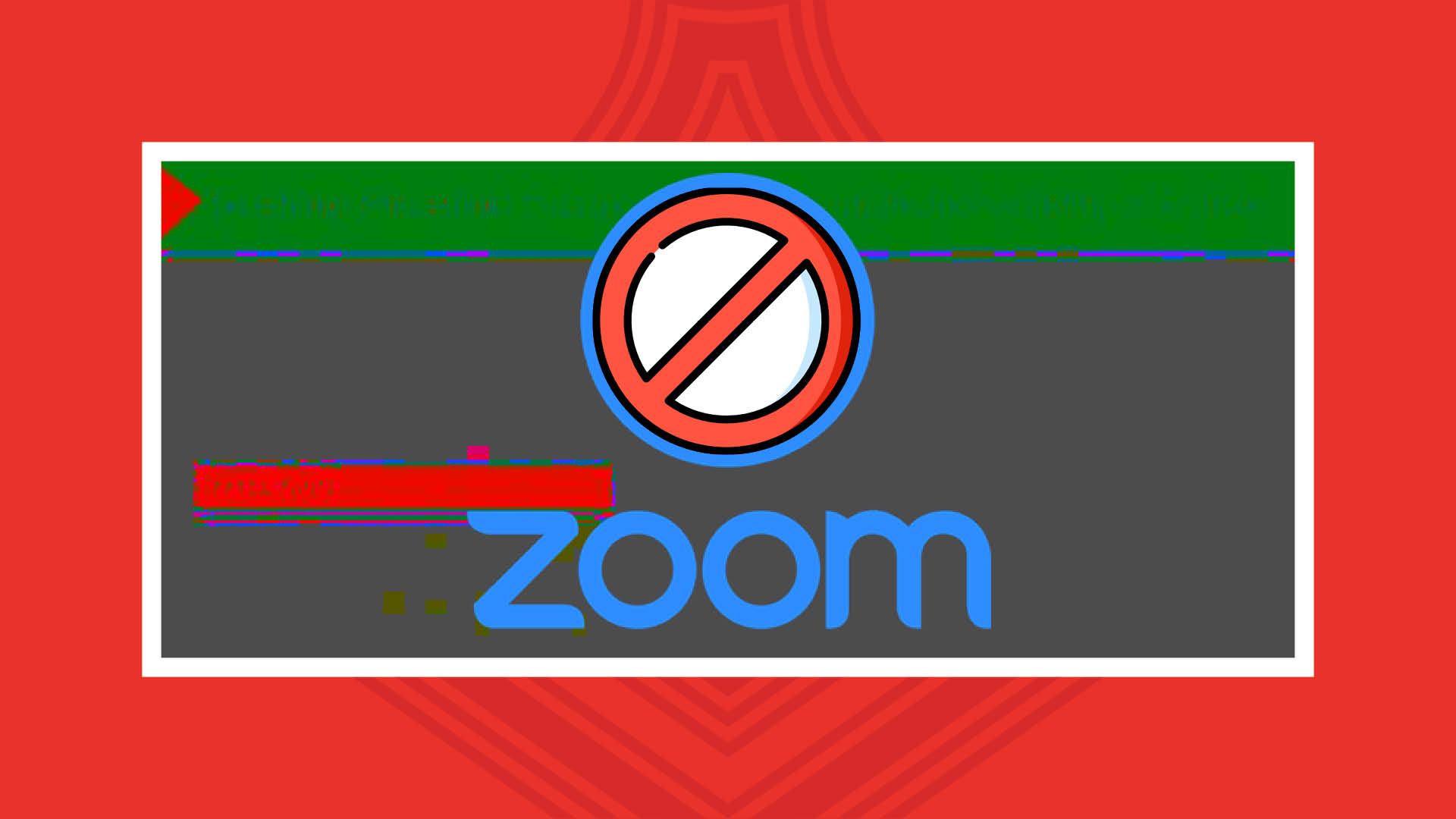 Zoom bans AMED session - header