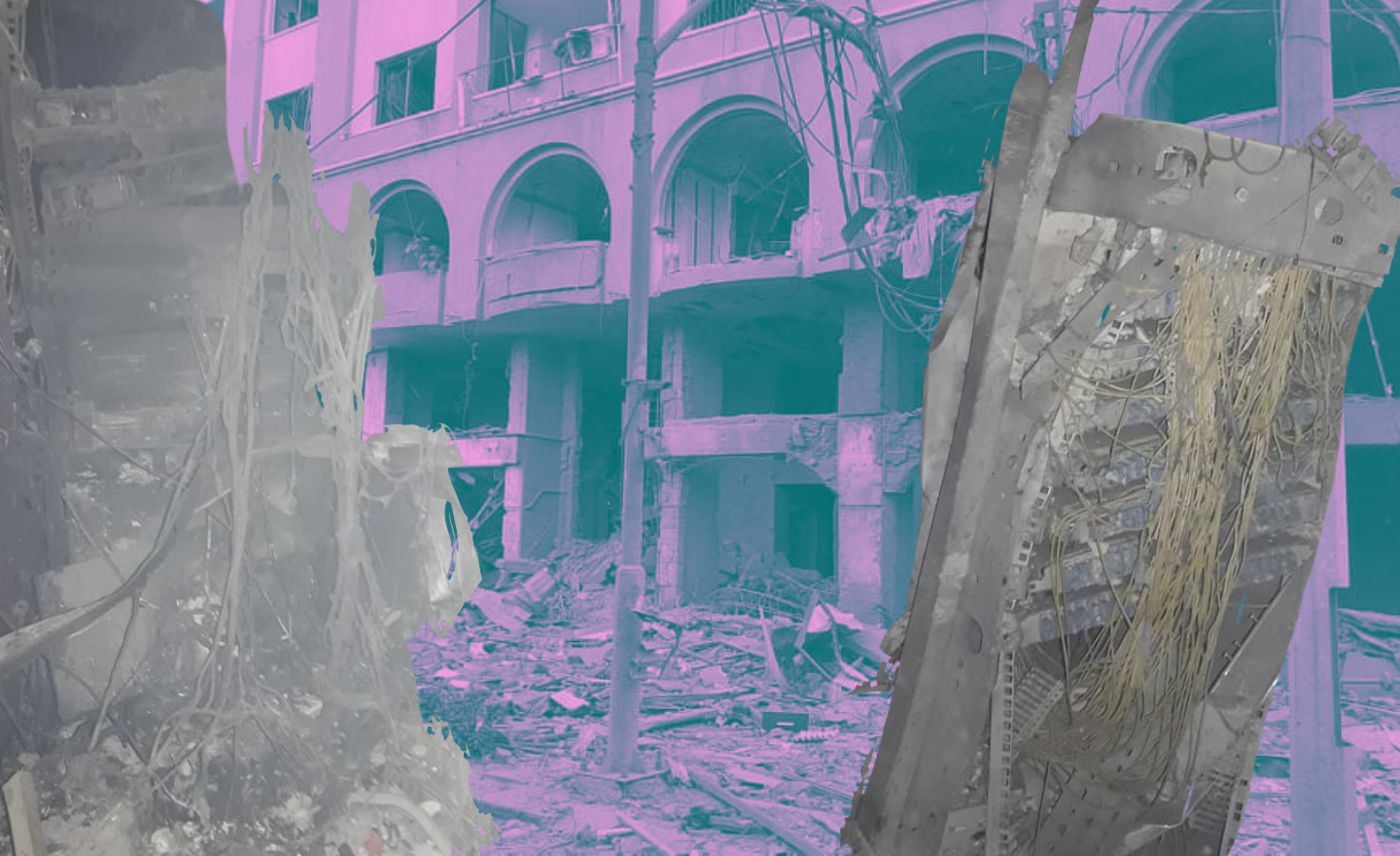 Gaza internet infrastructure destroyed