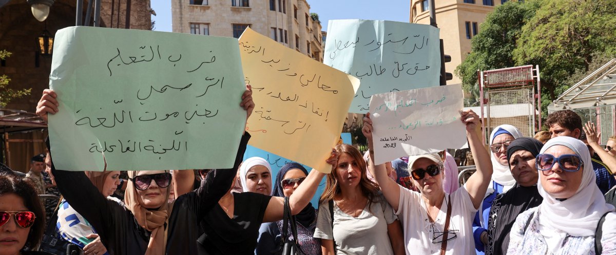 LEBANON-EDUCATION-ECONOMY